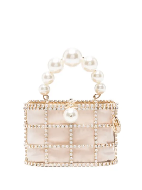 Rosantica Holli faux pearl-embellished mini bag Gold B007MINI