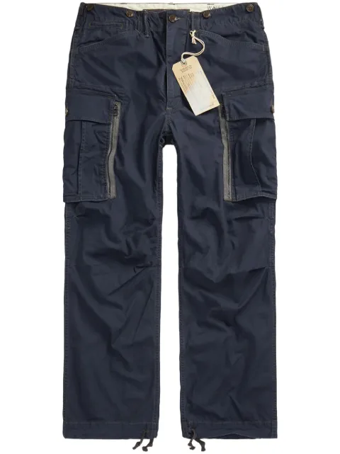 Ralph Lauren RRL cotton cargo trousers Blue 782940802001