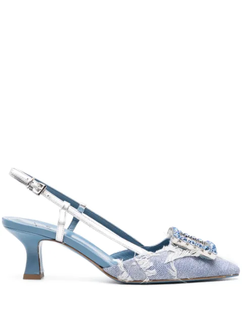 Roberto Festa Stefi 60mm slingback sandals Blue STEFIGWYNET