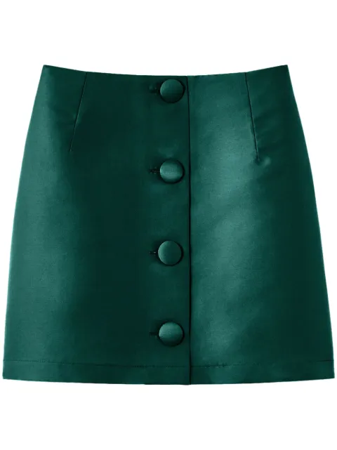 DESTREE Lucio button-up skirt Green LUCIOSMART