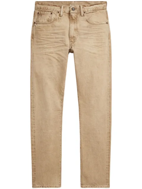 Ralph Lauren RRL high-waist slim-cut jeans Neutrals 782932437001