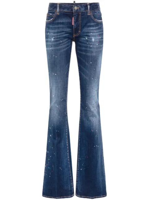 DSQUARED2 Twiggy mid-rise flared jeans Blue S75LB0880S30816