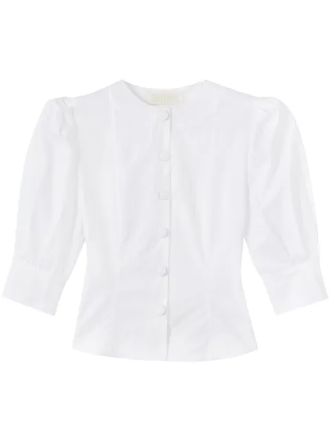 DESTREE Jasper cotton shirt White JASPERPOPELIN