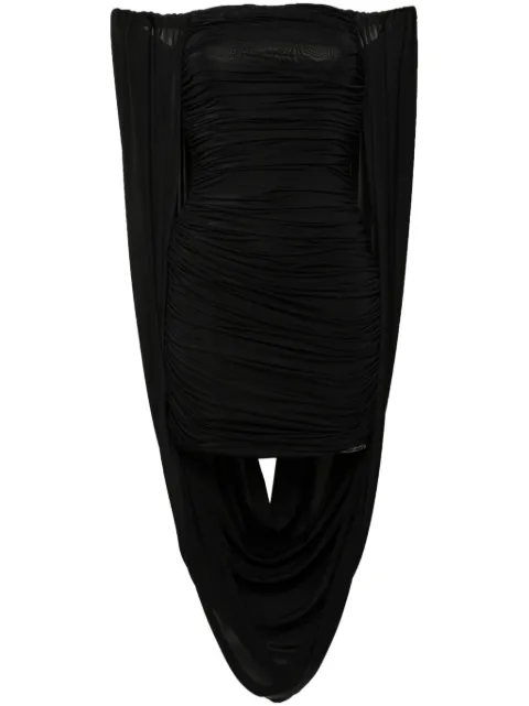 Giuseppe Di Morabito off-shoulder draped mini dress Black 02PSDR33602267