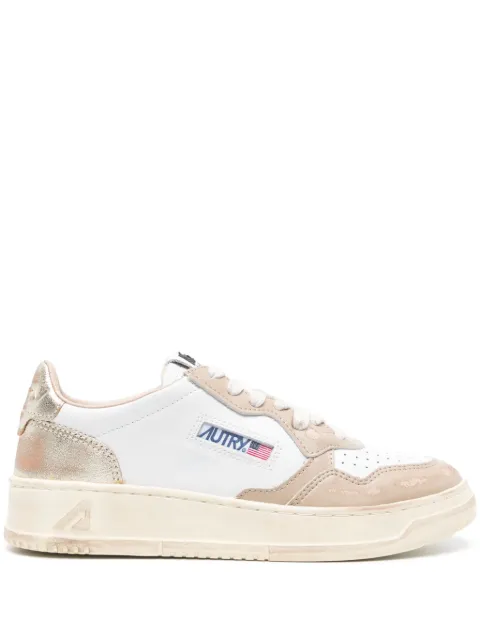 Autry Medalist Low Super Vintage sneakers White AVLWSV36WHTWHTPPPLAT