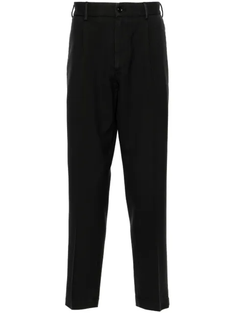 Dell'oglio Irno tapered wool trousers Grey IRNOFL2687