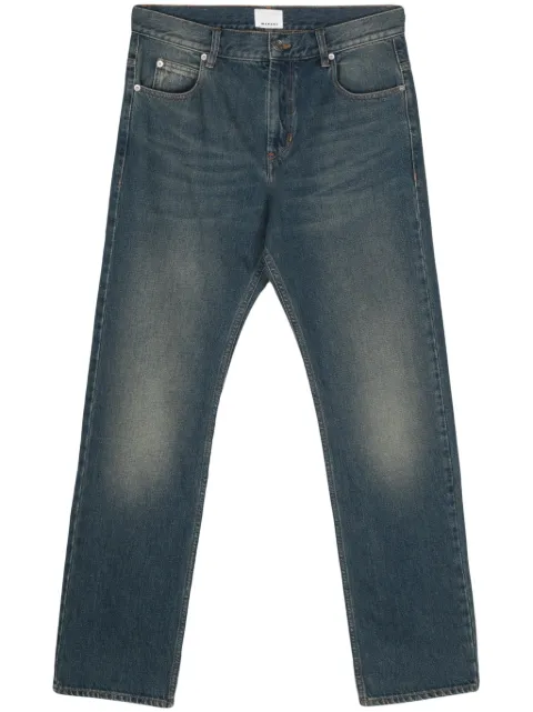 MARANT Joakim mid-rise straight leg jeans Blue PA0180HCB1G02H