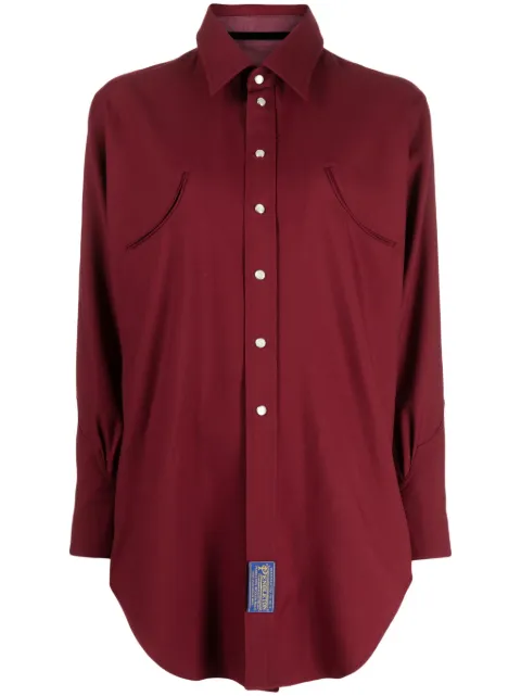Maison Margiela Pendleton reversible wool shirt Red S51DT0011S78431