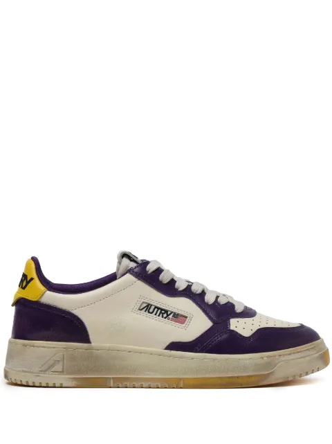 Autry Medalist Super Vintage distressed sneakers Purple AVLWBC01