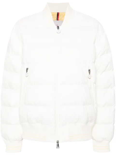 Moncler Argo padded bomber jacket White J10931A00077596TM