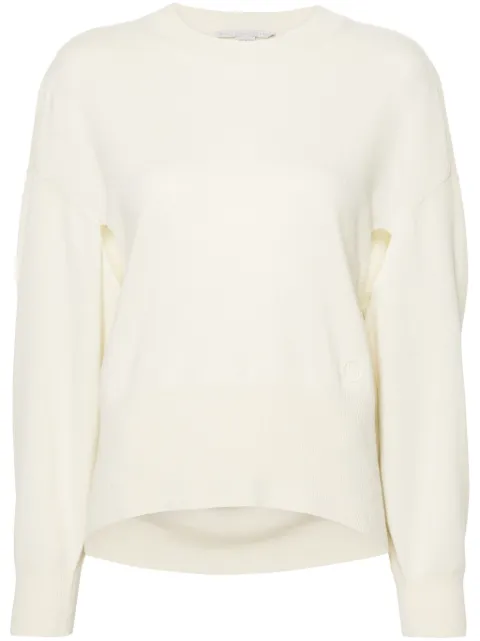 Stella McCartney Regenerated cashmere blend jumper Yellow 6K06863S2468