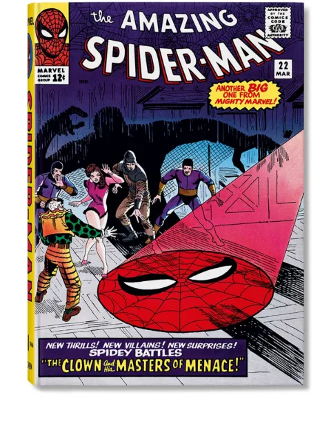TASCHEN Marvel Comics Library. Spider-Man. Vol. 2. 1965-1966 hardcover book Blue 9783836596527