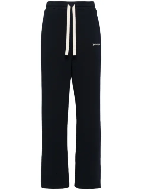 Palm Angels Classic Logo cotton track pants Blue PMCH022S24FLE001
