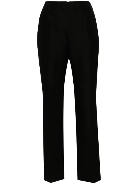 Moschino side-stripe tailored trousers Black J03080414