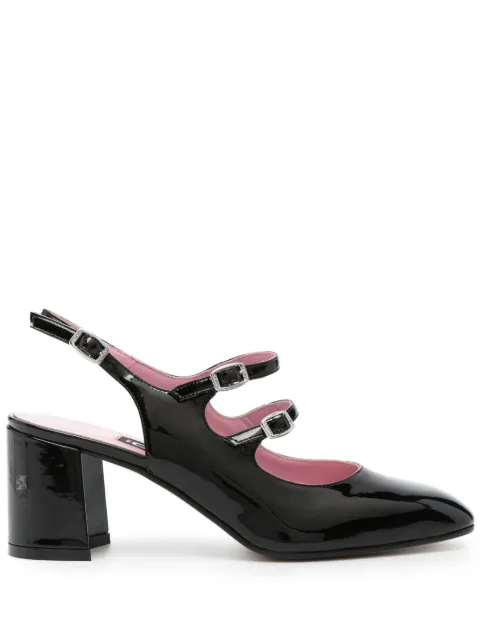 Carel Paris 70mm patent-leather pumps Black 2954094