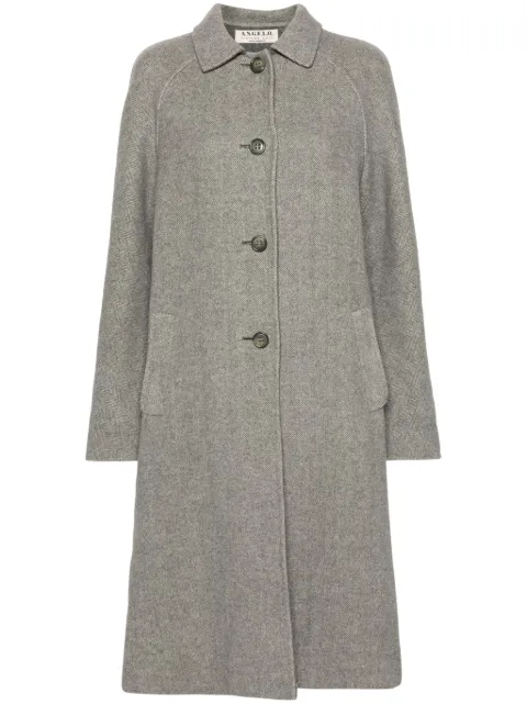 A.N.G.E.L.O. Vintage Cult 1960s single-breasted wool coat Grey ANG380RTC