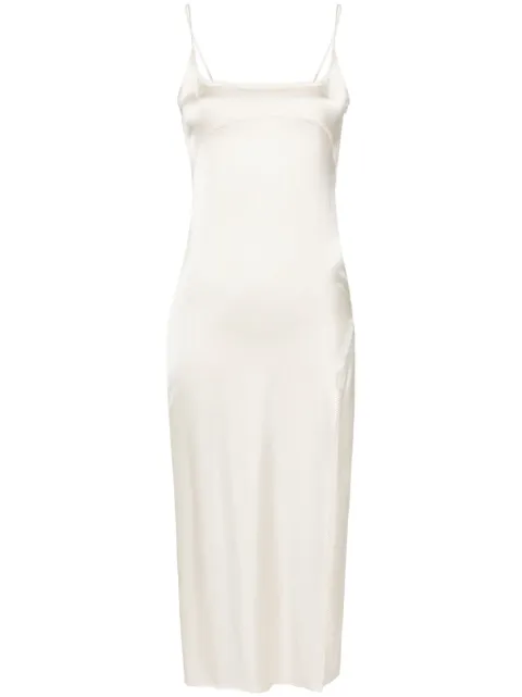 Jacquemus La Robe slip dress White 241DR1001000