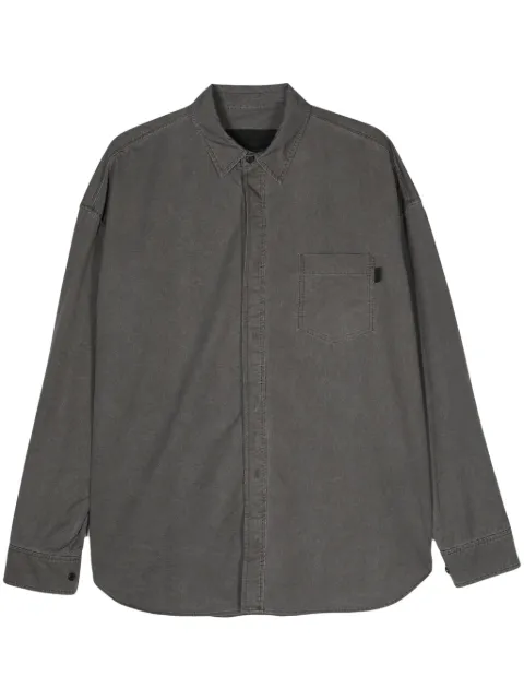 Juun.J dyed taffeta shirt Grey JC3764P033