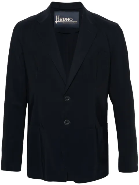 Herno single-breasted blazer Blue GA000157U12359S9200