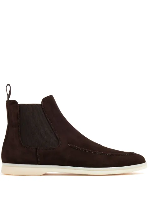 Scarosso suede Chelsea boots Brown EUGENIO