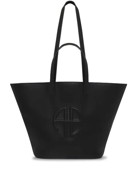 ANINE BING Palermo leather tote bag Black A130300000