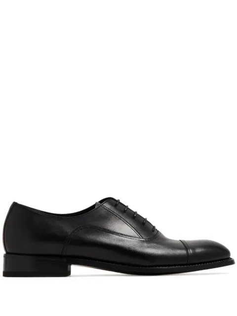 Barrett lace-up leather Oxford shoes Black 232U00510