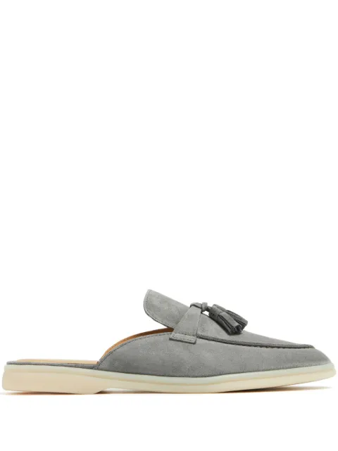 Scarosso Lucrezia suede mules Grey LUCREZIA