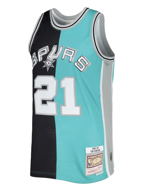 Mitchell & Ness Tim Duncan NBA San Antonio Spurs 1998 Swingman tank top Blue SMJY4845SAS98TDUBKTL