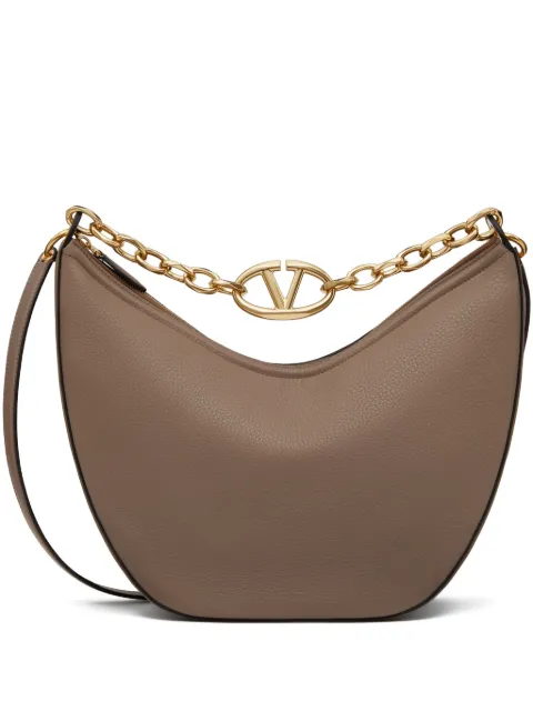 Valentino Garavani medium VLogo Moon shoulder bag Brown WB0N59JDK