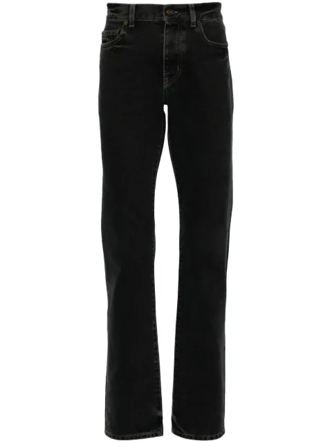 Saint Laurent logo-button jeans Black 597052Y07TE
