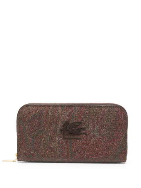 ETRO paisley-print wallet Brown WP2D0006AA001