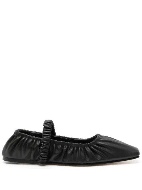 Studio Amelia Zadie flat ballerina shoes Black F741CFS