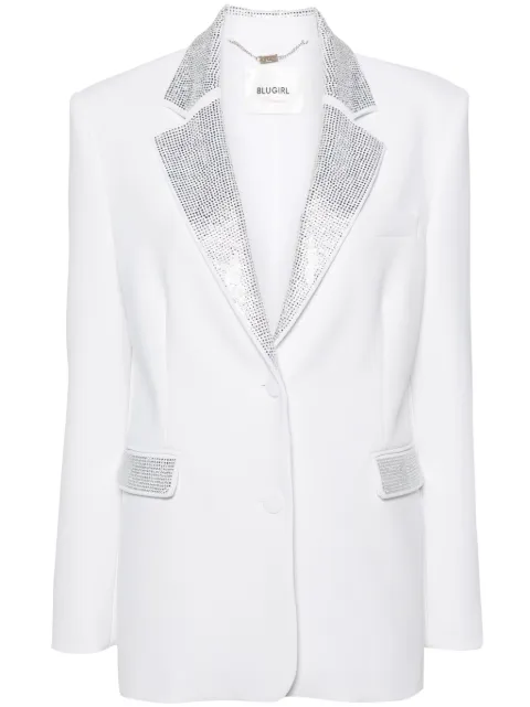Blugirl embellished suit White RA4108T3191