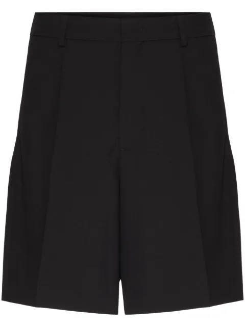 Valentino Garavani wool bermuda shorts Black VRDD128EJ