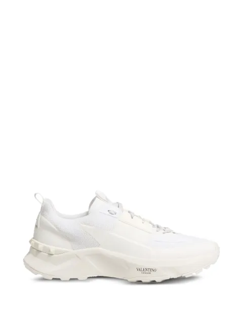 Valentino Garavani True Act low top trainer in mesh and rubberised fabric White YS0H96PTN