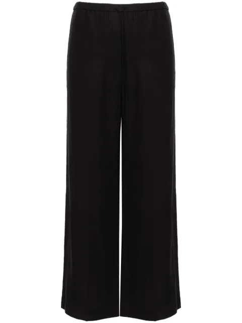TOTEME Fluid drawstring trousers Black 242WRB1709FB0159001