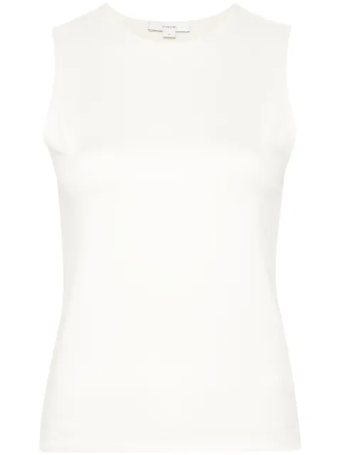 Vince sleeveless double-layer top Neutrals V990084385
