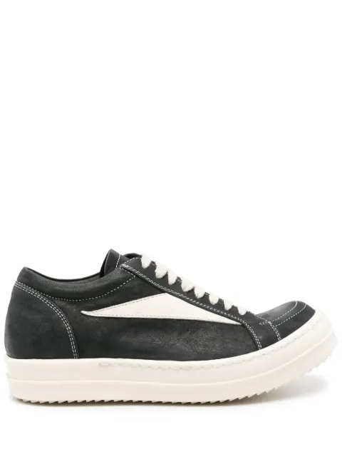 Rick Owens DRKSHDW Luxor leather sneakers Black RP01D2888LBKLCO