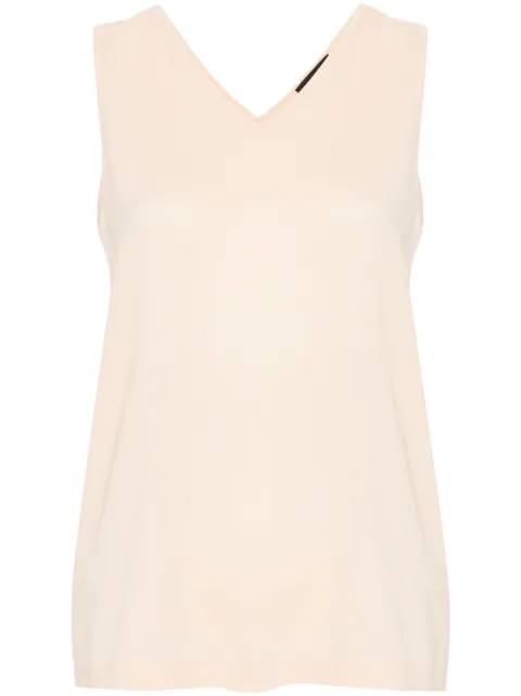Fabiana Filippi georgette-crepe top Neutrals TPD264F320D6460000