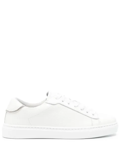 Fabiana Filippi Dalila leather sneakers White ASD264A921I3520000