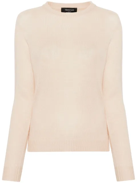 Fabiana Filippi crew-neck cashmere jumper Orange MAD264F031N9000000