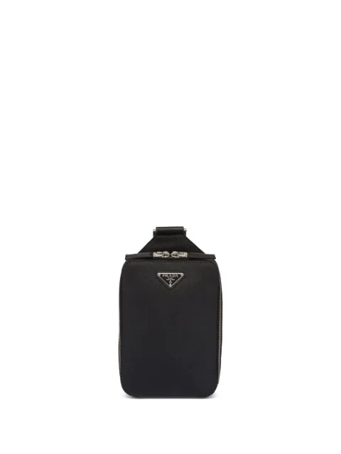 Prada Brique leather shoulder bag Black 2VZ106VOOO9Z2