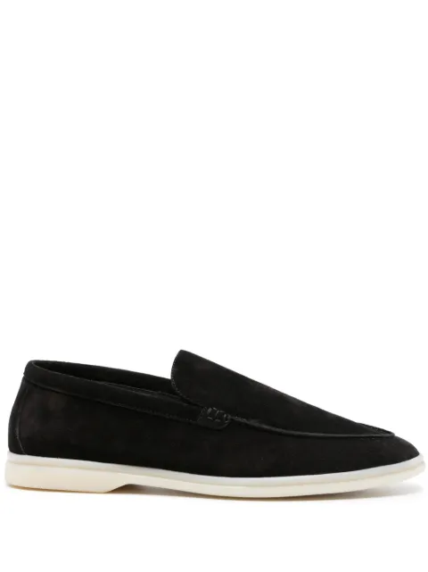 Scarosso Ludovico suede loafers Black LUDOVICOLOAFBLKSUED