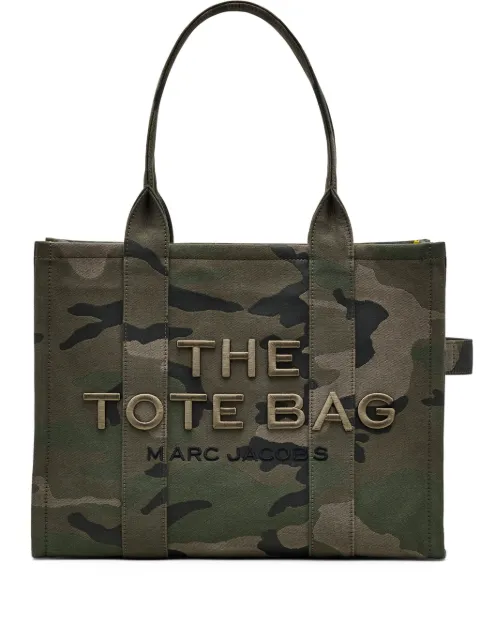 Marc Jacobs The Large Camo Jacquard Tote bag Green 2S4HTT080H03304