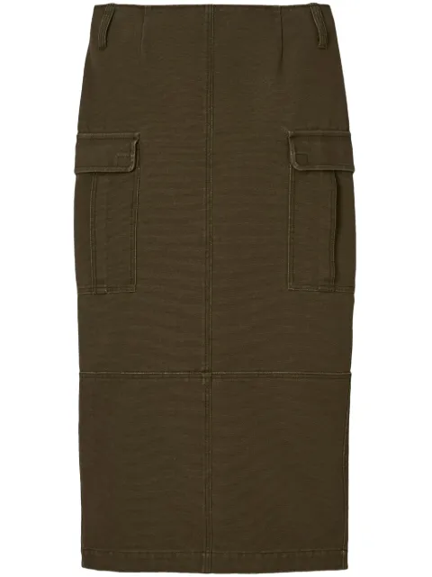 Marc Jacobs canvas cargo midi skirt Green 2S4RSK005W08387