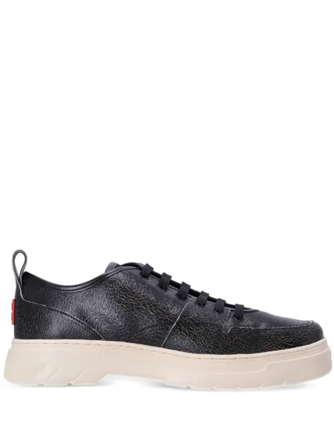 BOSS Urian Oxfr leather sneakers Black 50512780
