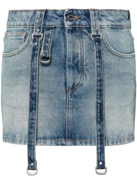 Off-White denim cargo mini skirt Blue OWYF028C99DEN0014500