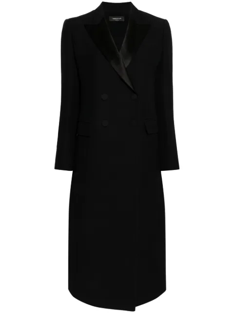 Fabiana Filippi double-breasted coat Black ABD264F134I8830000