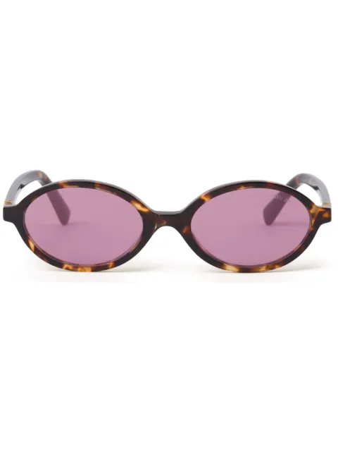 Miu Miu Eyewear Regard tortoiseshell-effect sunglasses Brown SMU04ZC050EVAU
