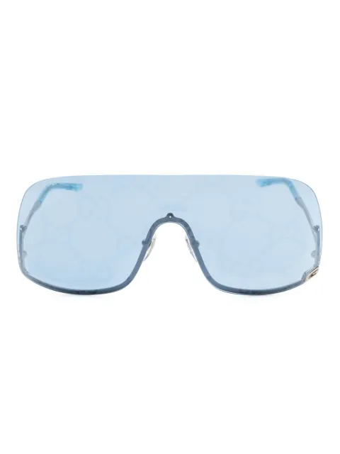 Gucci Eyewear oversized retro-frame sunglasses Blue GG1560S